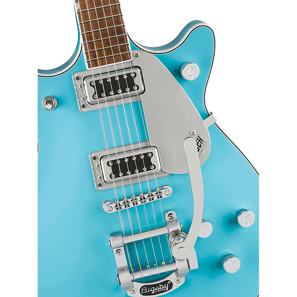 Gretsch G5232T Electromatic Double Jet FT wBigsby Electric Guitar Kailani Blue