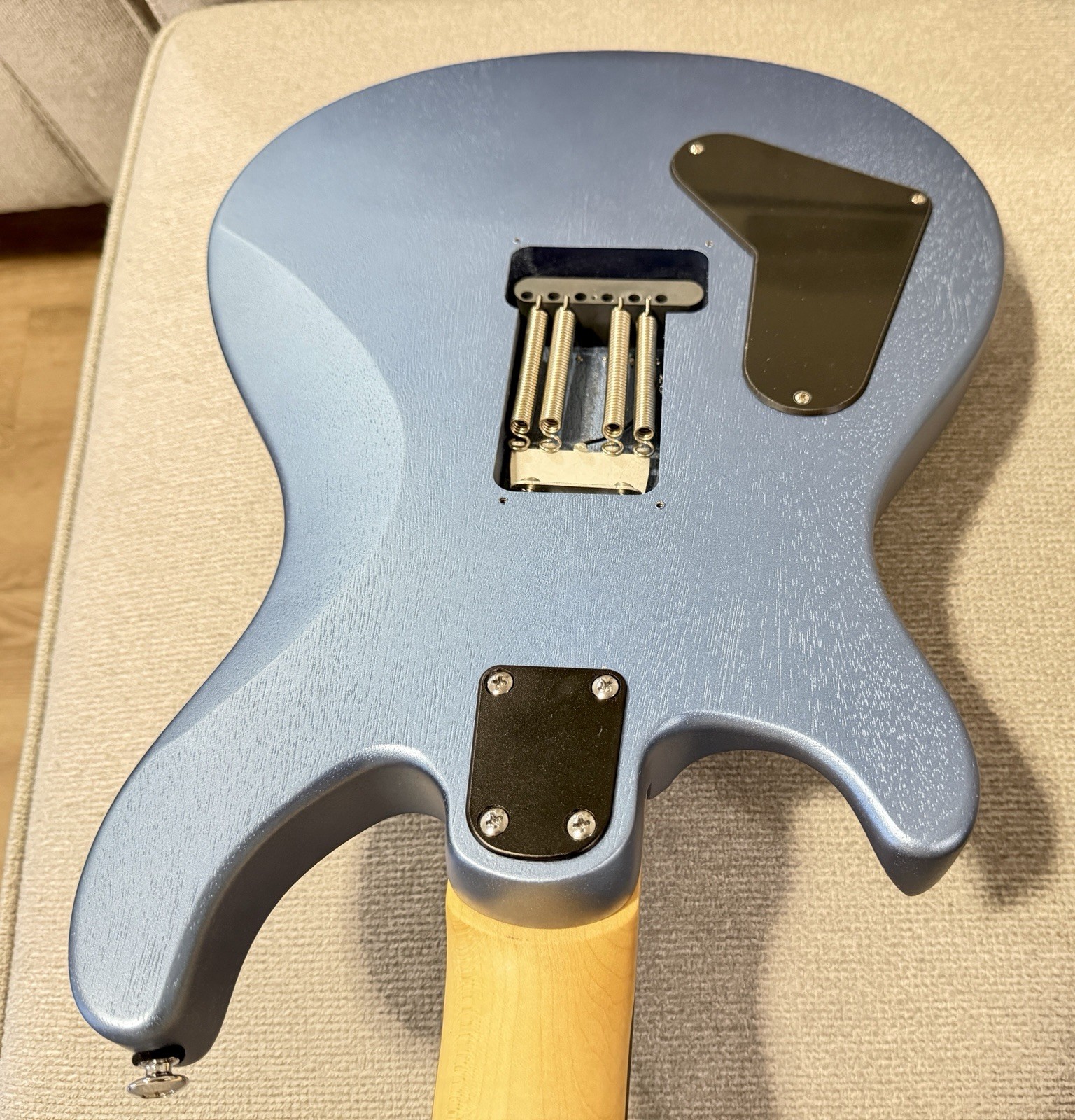 PRS SE CE 24 Standard Satin Electric Guitar Ice Blue Metallic NECK BODY Project