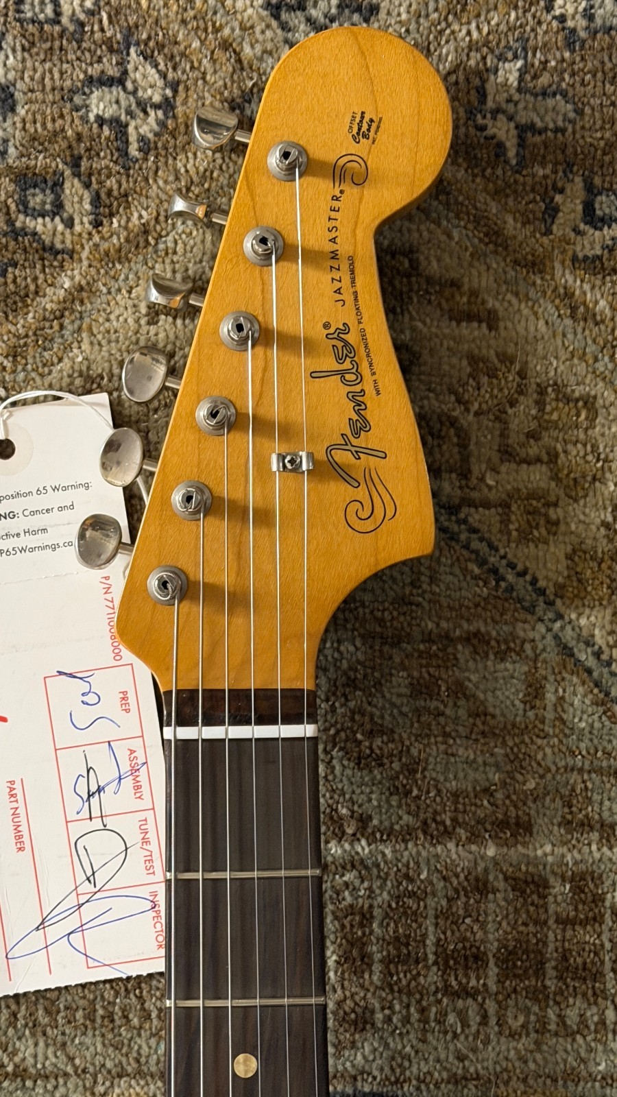 Fender Limited Edition Vintera II Road Worn ’50s Jazzmaster w/Hard Case & Setup