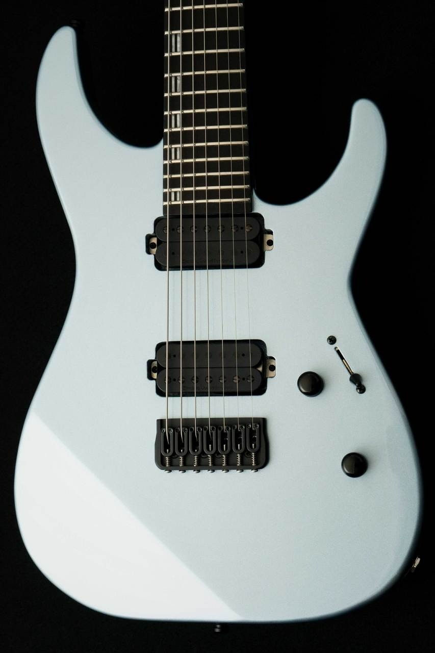 EDWARDS E-M-II-7 Ice Blue Metallic Electric Guitar From Japan