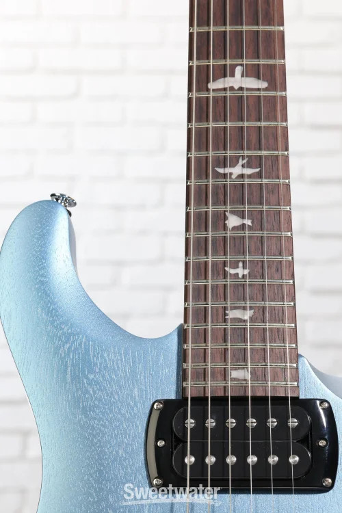 PRS SE CE24 Standard Satin Stoptail Electric Guitar – Ice Blue Metallic