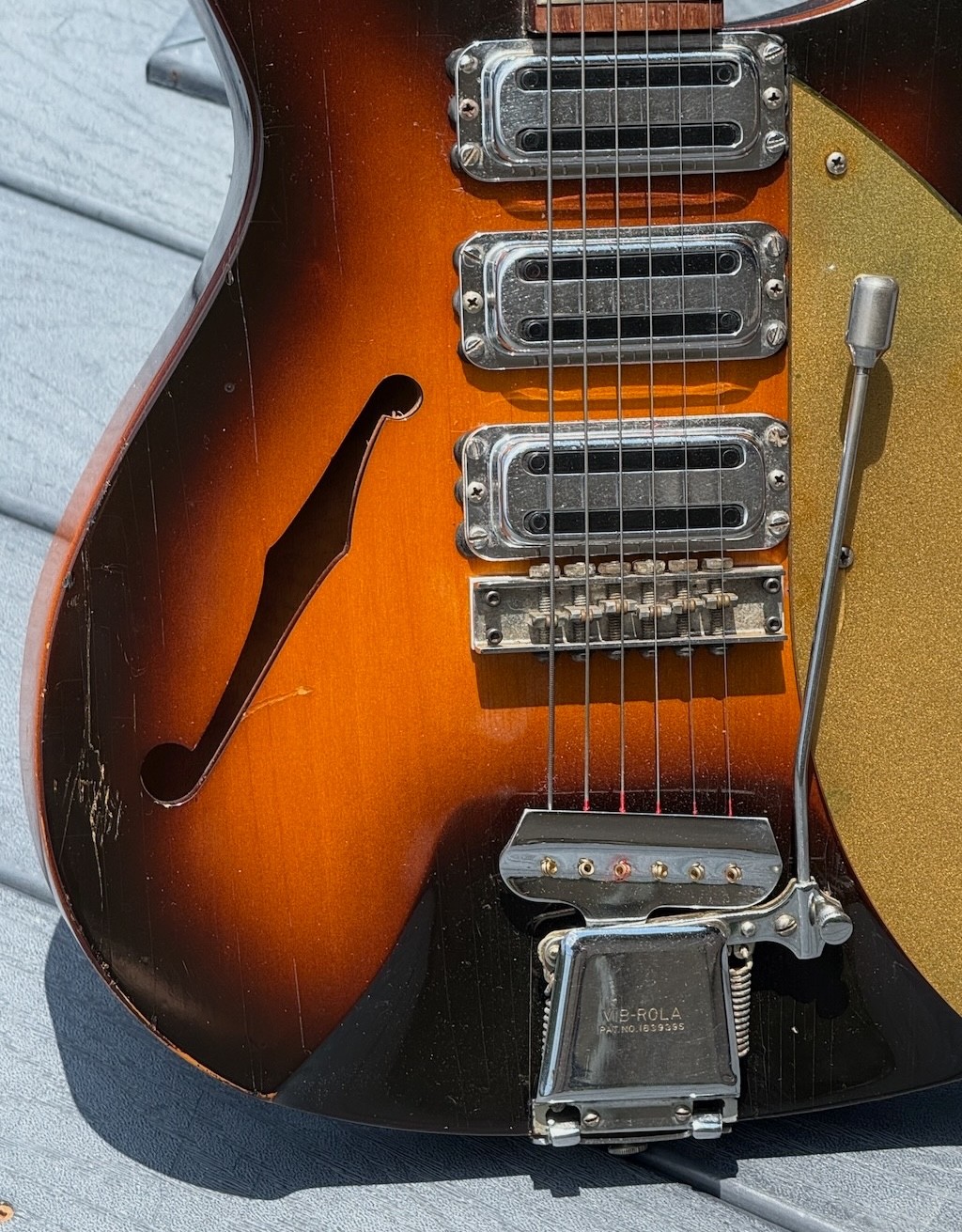 1958 Rickenbacker 325 1 of 30 ever its just like Lennon’s & truly 1 of a kind !