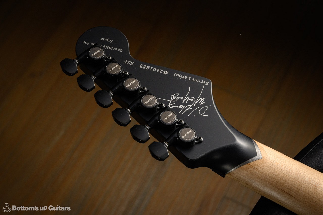 David Thomas McNaught Street Lethal Electric Guitar Black Used