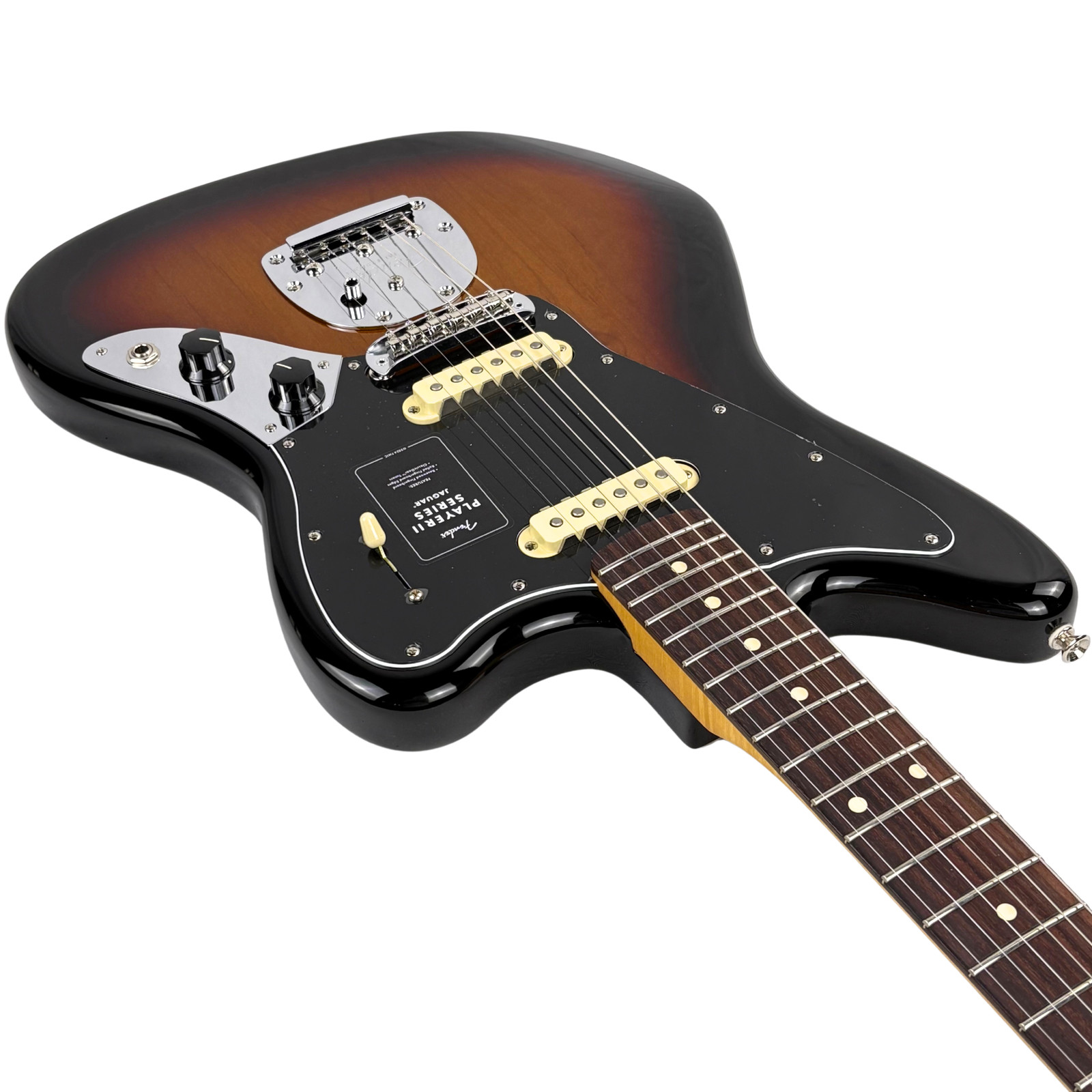 Fender Player II Jaguar, Rosewood Fingerboard, 3 Color Sunburst