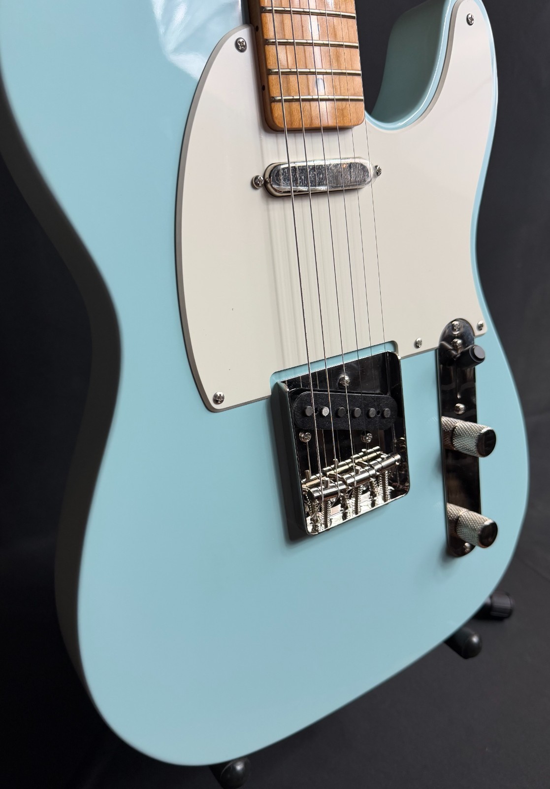 Squier Classic Vibe 50’s Telecaster Electric Guitar Sonic Blue Finish (003)