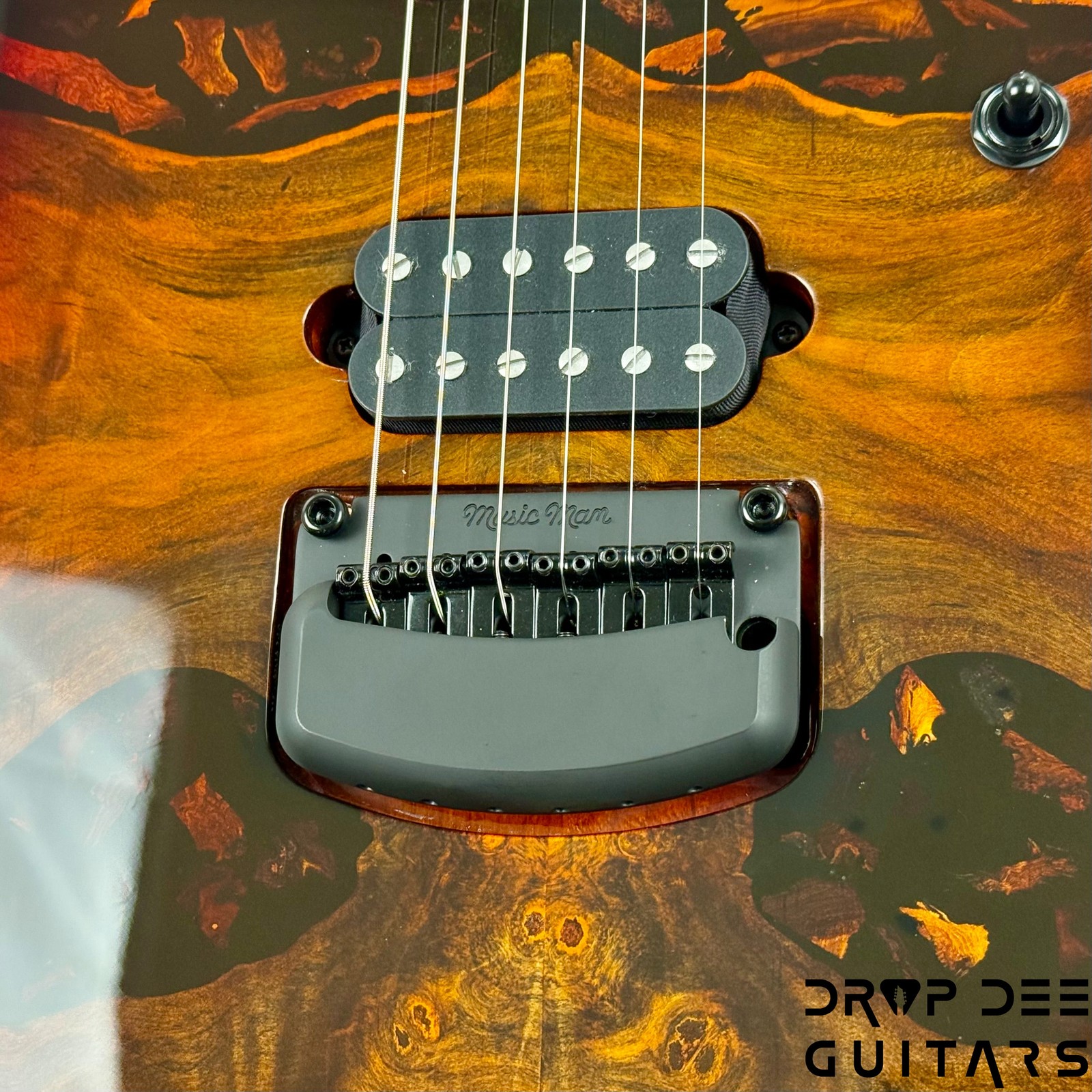 Ernie Ball Music Man Jason Richardson Cutlass HT Electric Guitar w/ Case – Death
