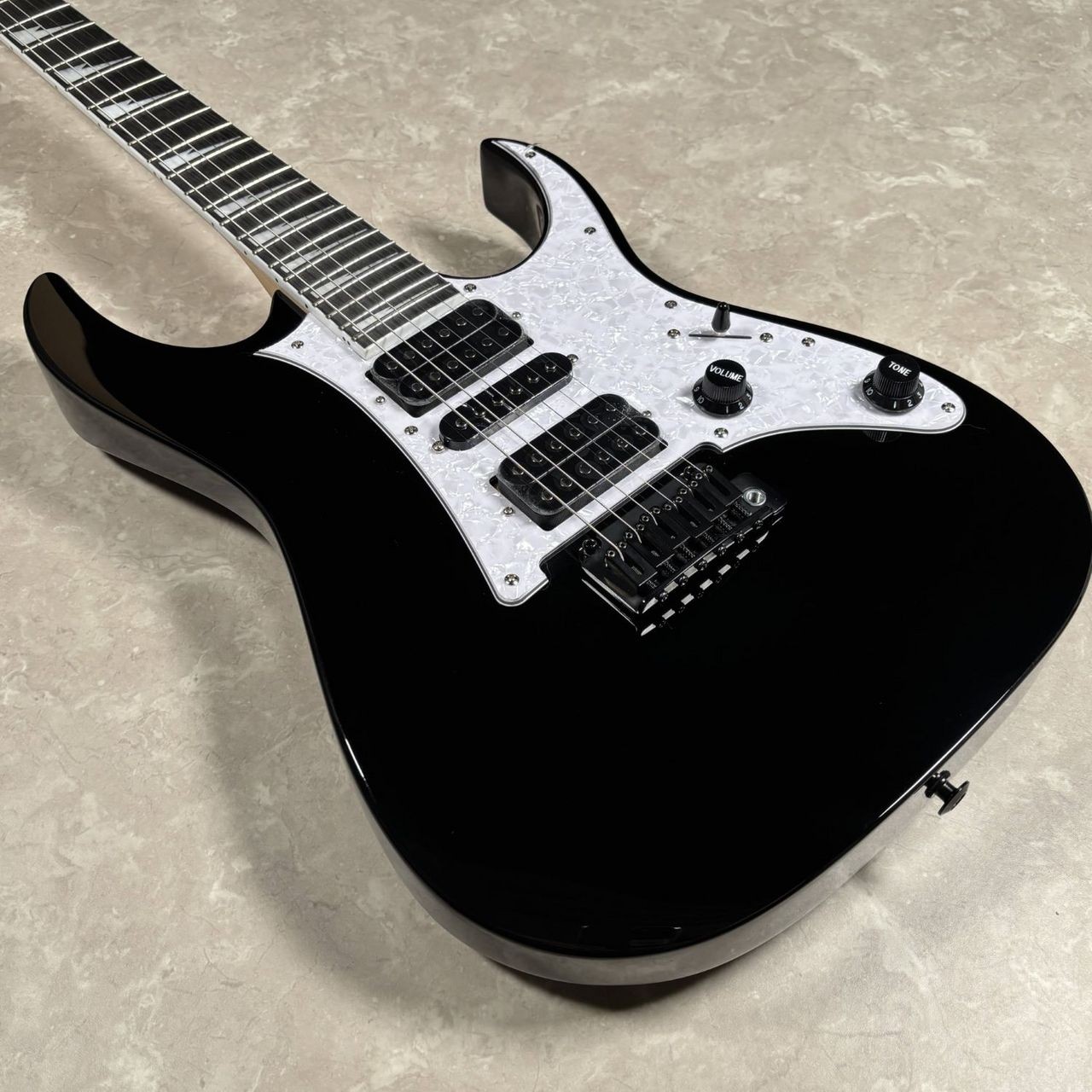 Ibanez RGV250 BK Electric Guitar Strat Style Black Used 3.49kg