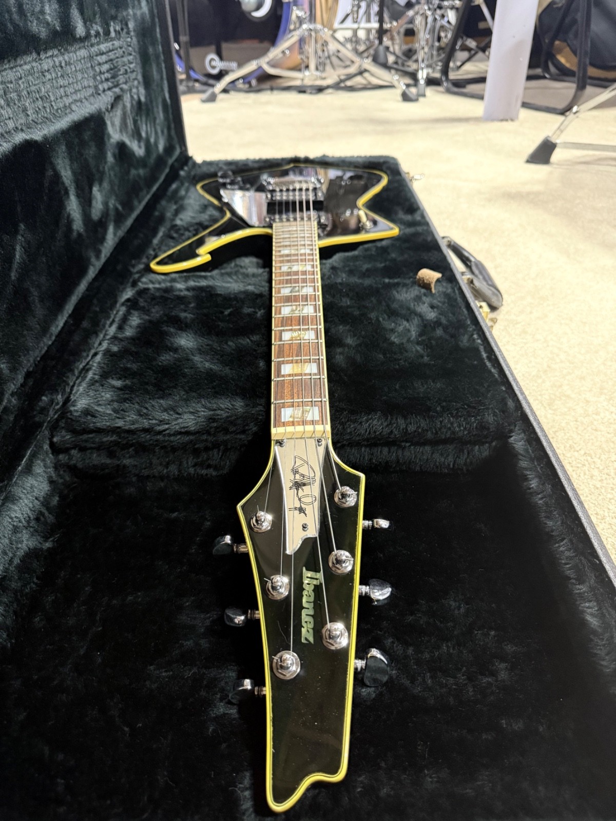 Ibanez PS10 Paul Stanley Signature Electric Guitar Black