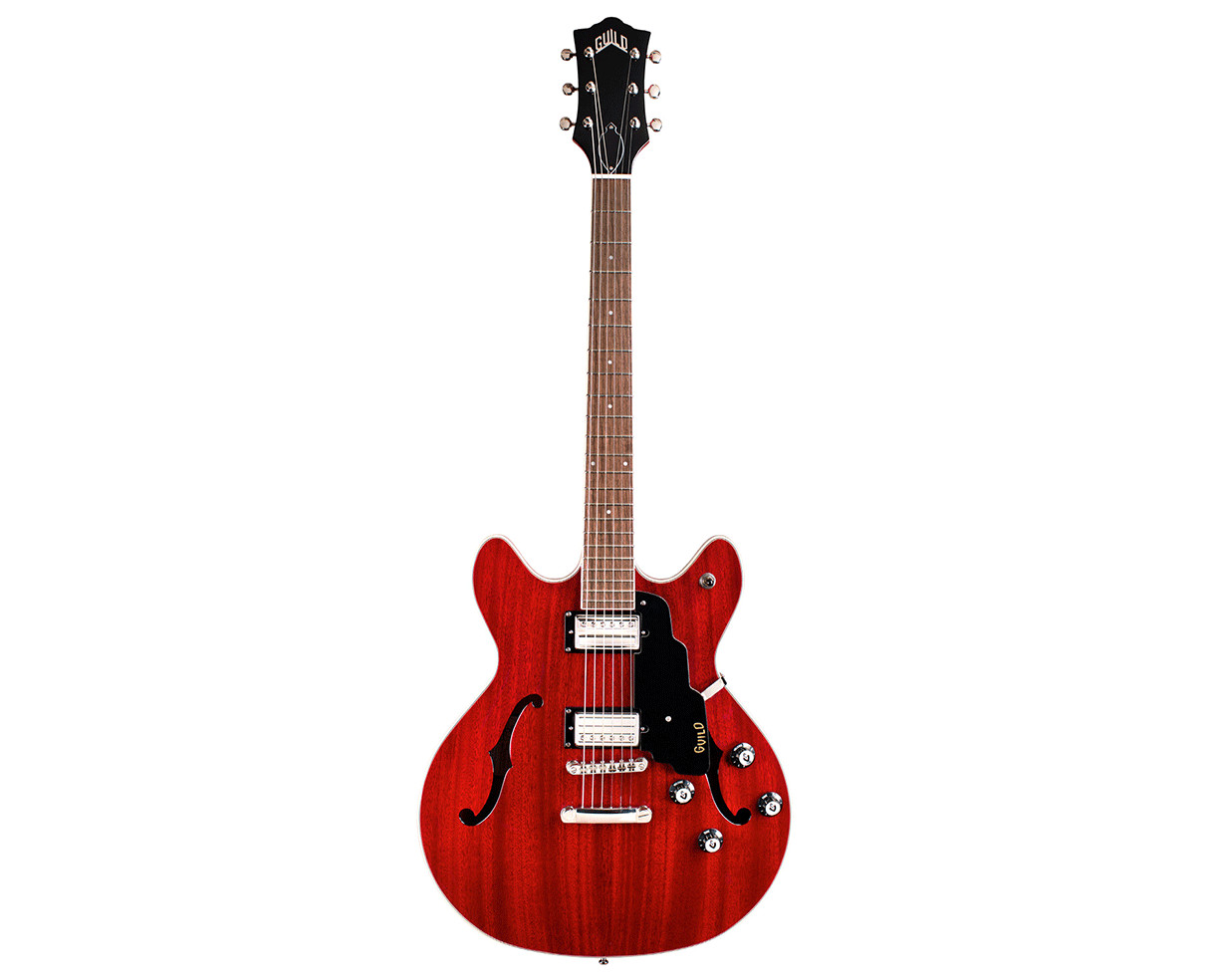 Guild Starfire I Double-Cut Semi-Hollow Guitar – Cherry Red – Open Box