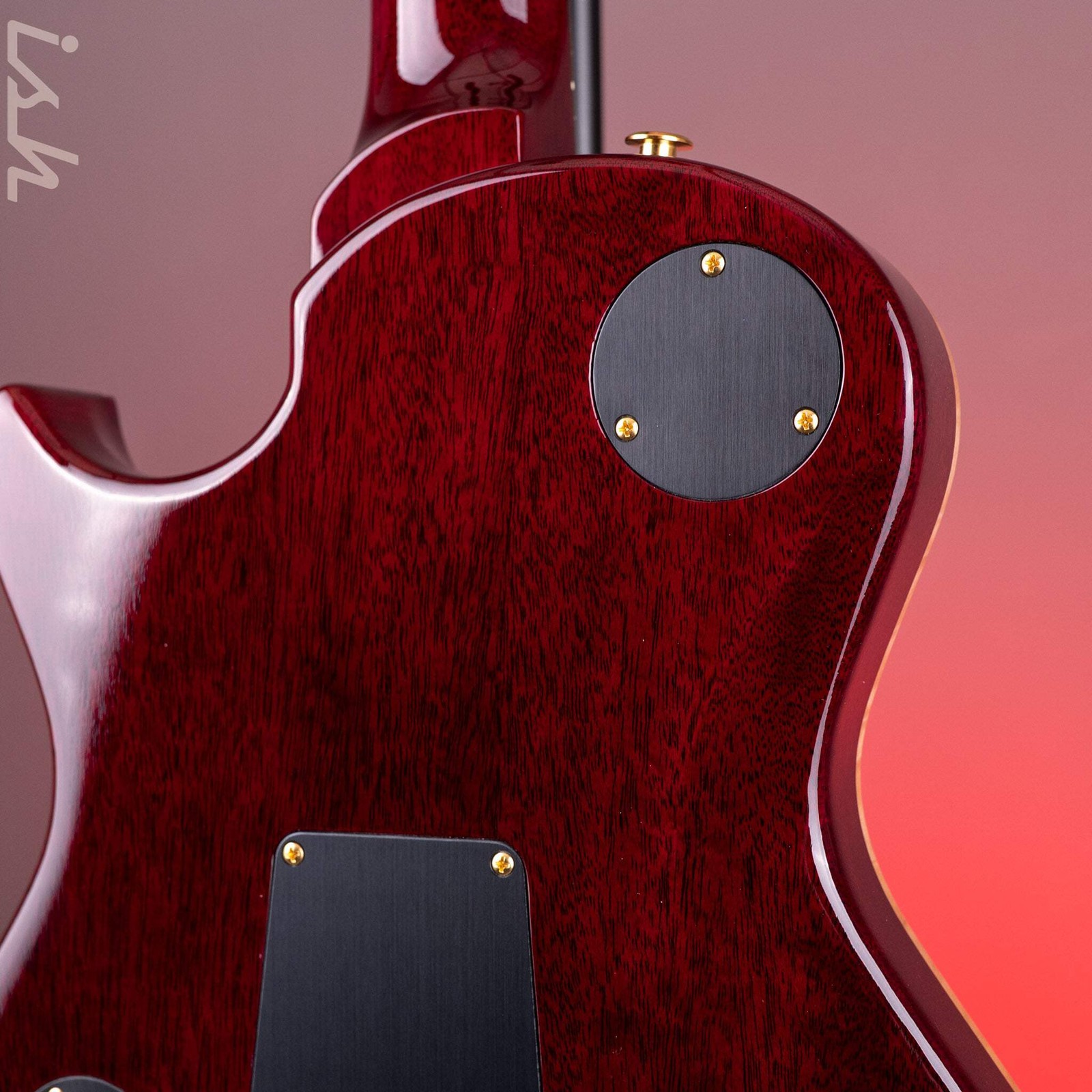 PRS Tremonti 10-Top Charcoal Purple Burst (Natural Binding)