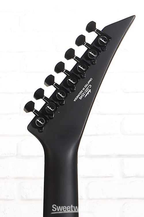 Jackson X Series Rhoads RRX24-MG7 Electric Guitar – Satin Black with Primer Gray
