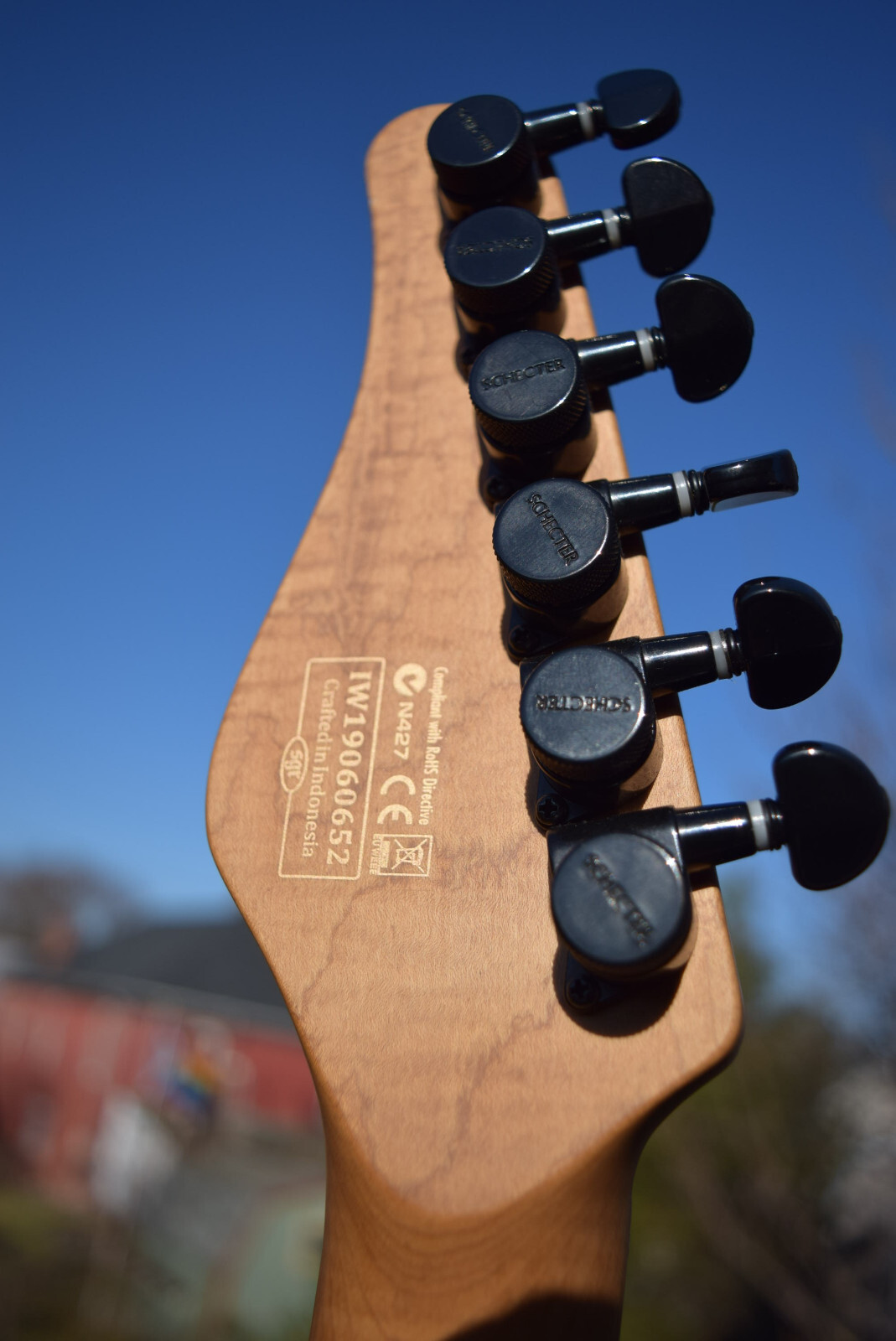 2019 Schecter PT Pro – Seymour Duncan – Trans Blue Burst – HSC