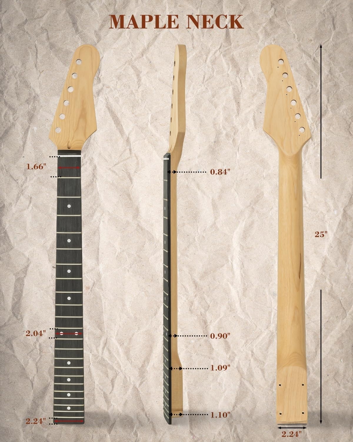 DIY Electric Guitar Kit – Build Your Own TL-Style Guitar~^-