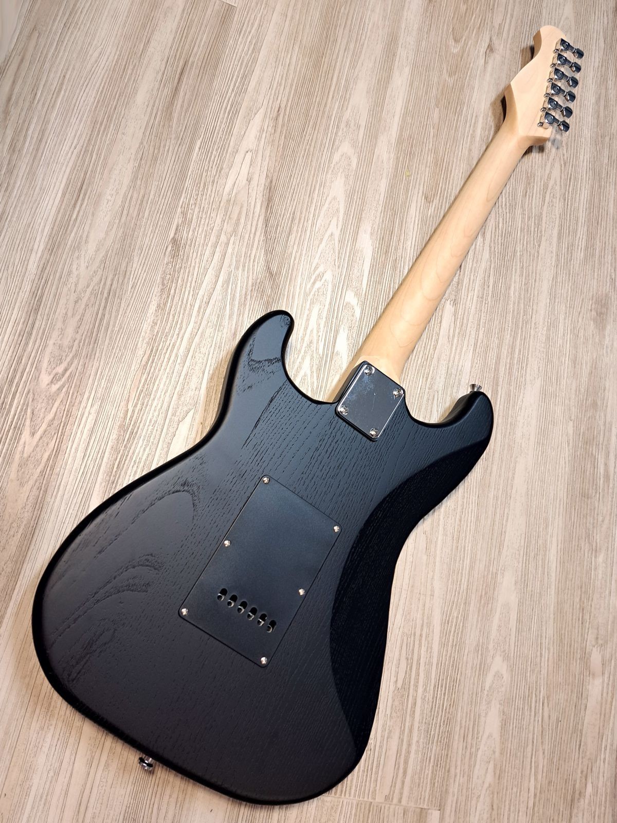 2026 Elite® Stratocaster Style Guitar w/ Gilmour MOD Satin Black SSS Maple neck