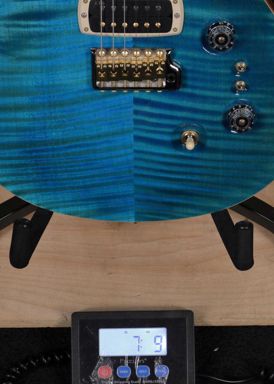 PRS 10-Top Custom 24-08 Electric Guitar Carroll Blue w/ Case