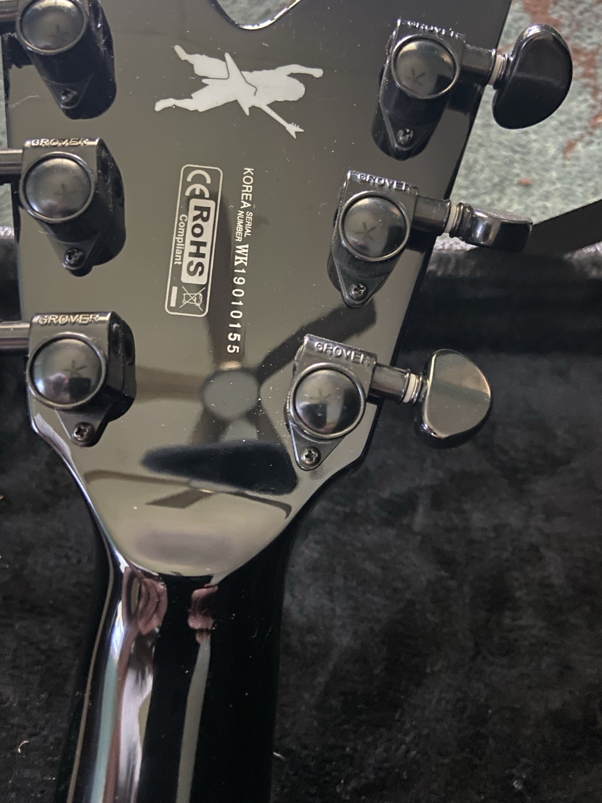 Dean Dimebag Series 2019 Green Solid Maple Body 6-String Electric w/ Case