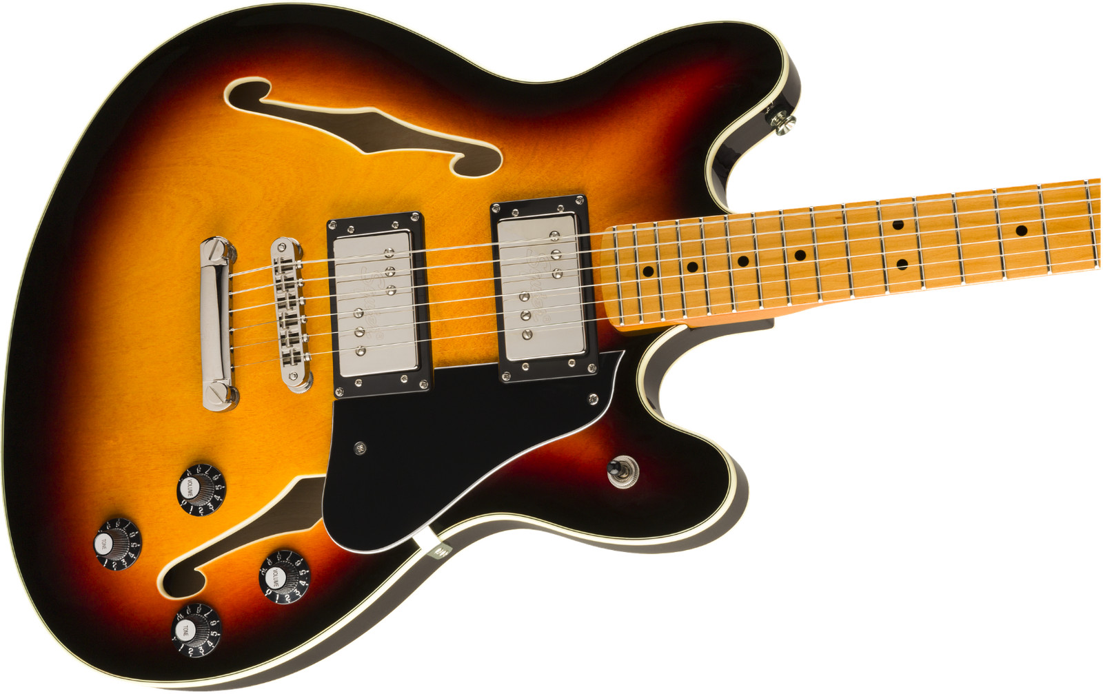 Fender Squier Classic Vibe Starcaster Semi Hollow Electric Guitar, Sunburst