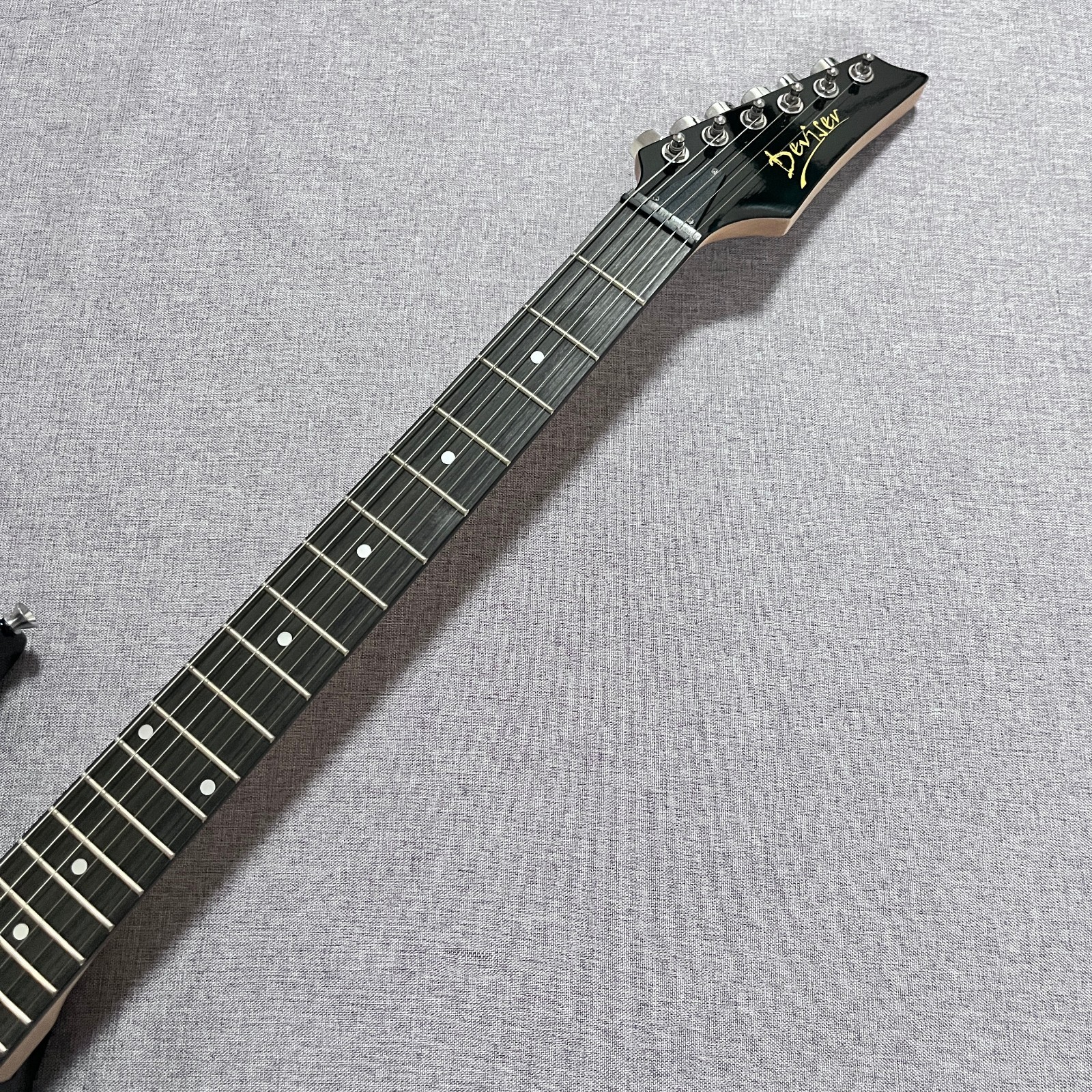 Brand New 6 String Electric Guitar SSH Pickups Black Gloss Finish maple neck 24F