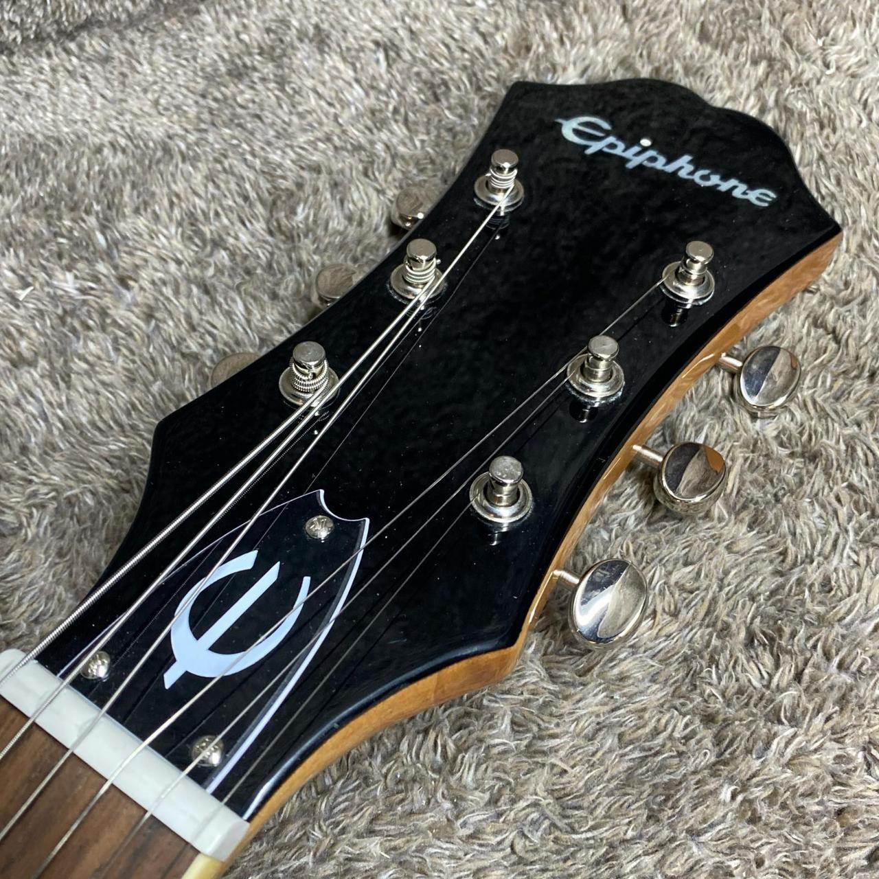Epiphone Casino NA Natural Hollow Body Layered Maple P-90 Used Japan
