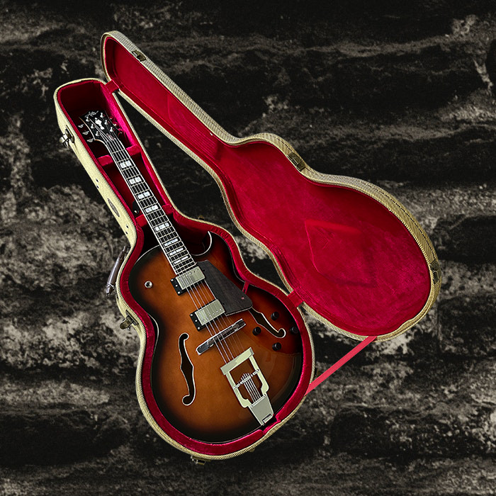 Aslin Dane Jazz King Tobacco sunburst