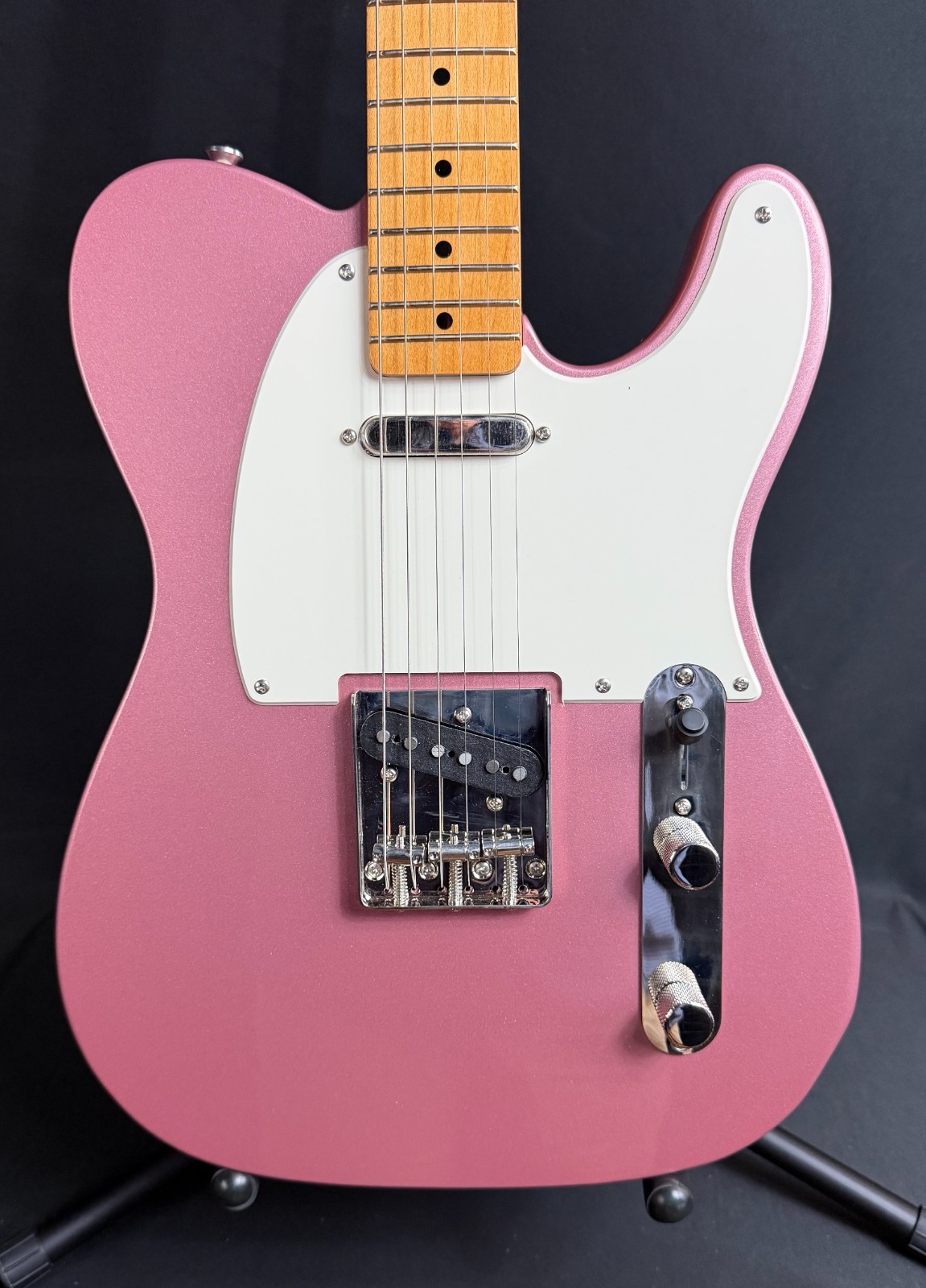 Squier FSR Classic Vibe 50’s Telecaster Electric Guitar Burgundy Mist (179)