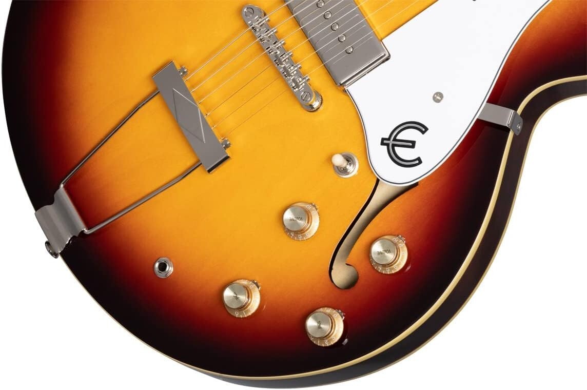 Epiphone Casino Vintage Sunburst Electric Guitar with Gig Bag