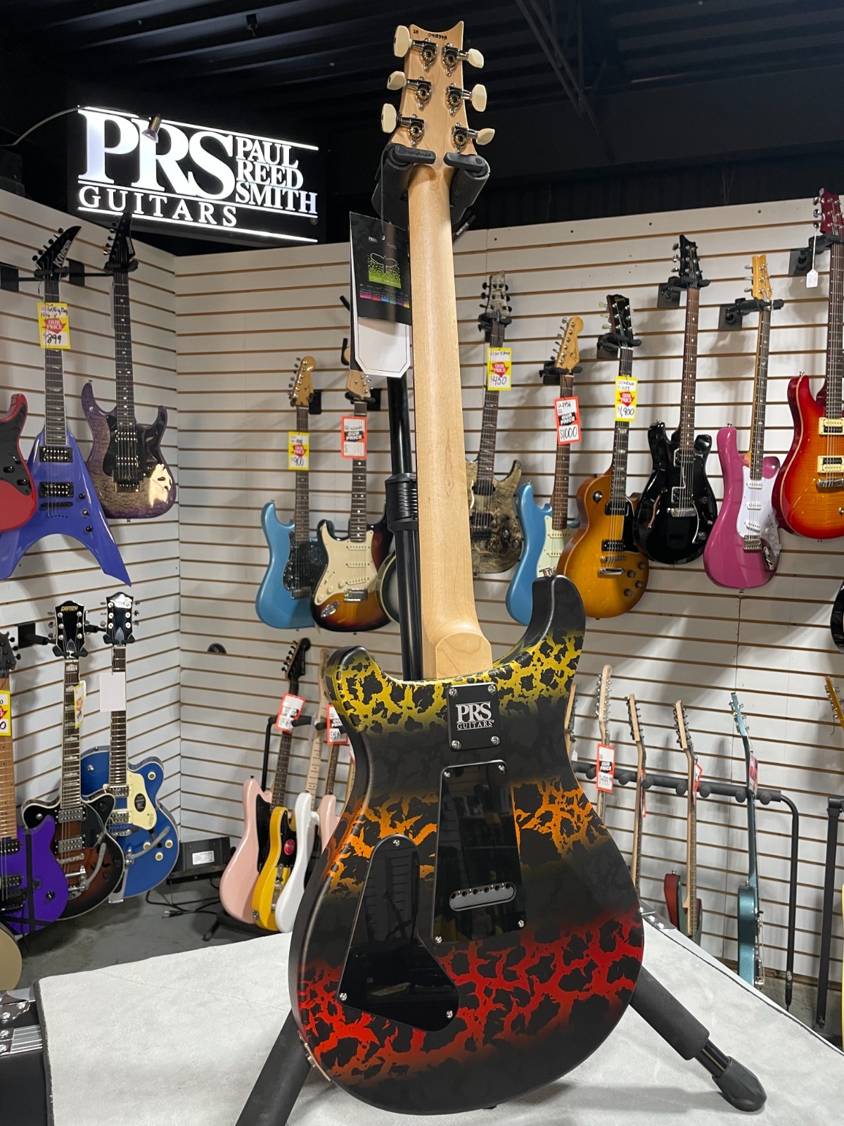 PRS CE 24 Semi Hollow 2025 – Sprayers Choice w/ Gig Bag & PLEK*D #398