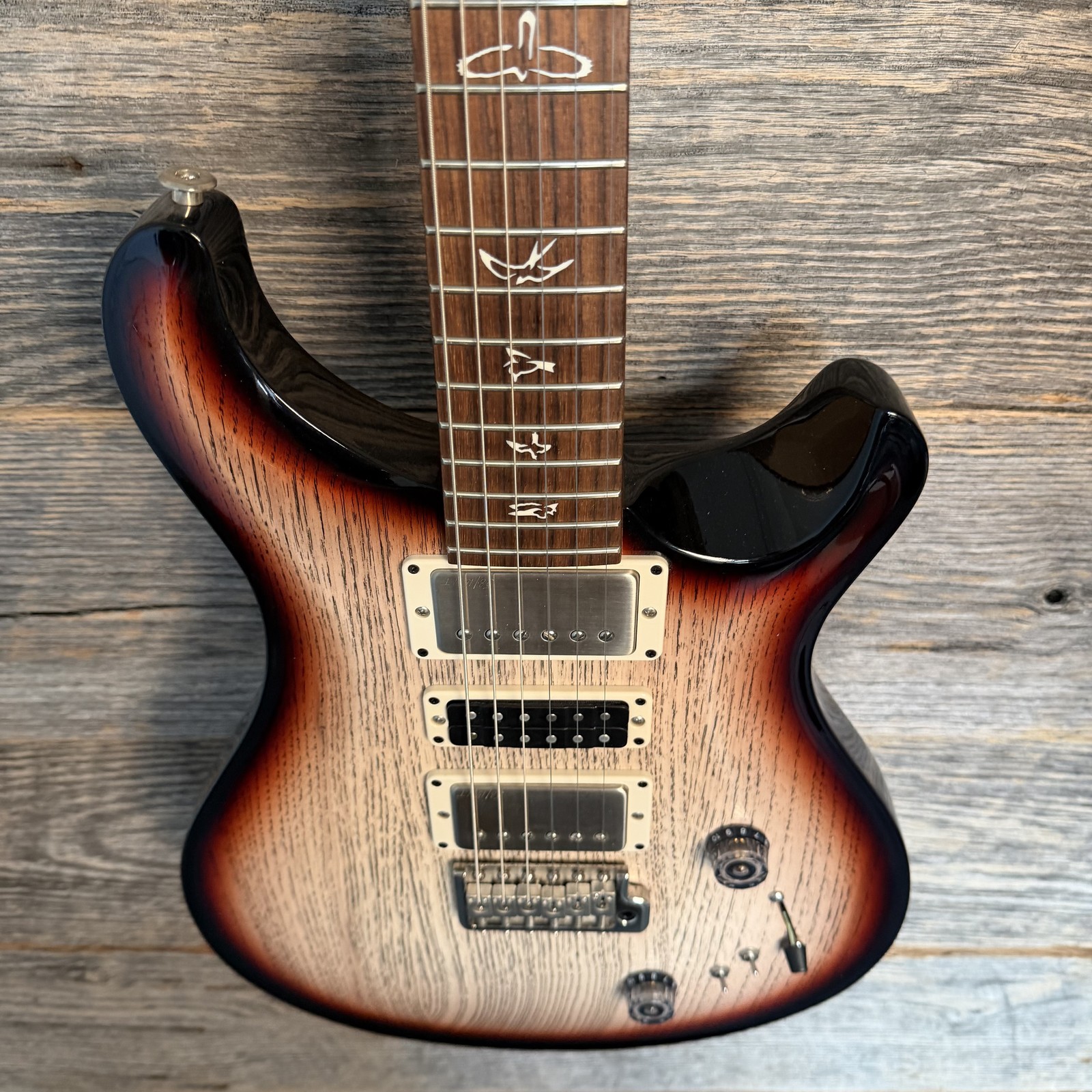 PRS Swamp Ash Special Electric Guitar – Jasper Smokeburst (Red)