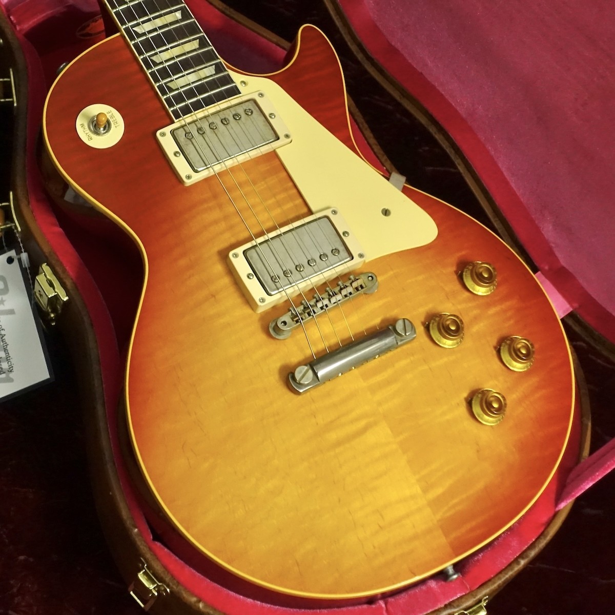 Gibson Custom Shop Murphy Lab 1959 Les Paul Standard Aged Orange Sunset *Zg336