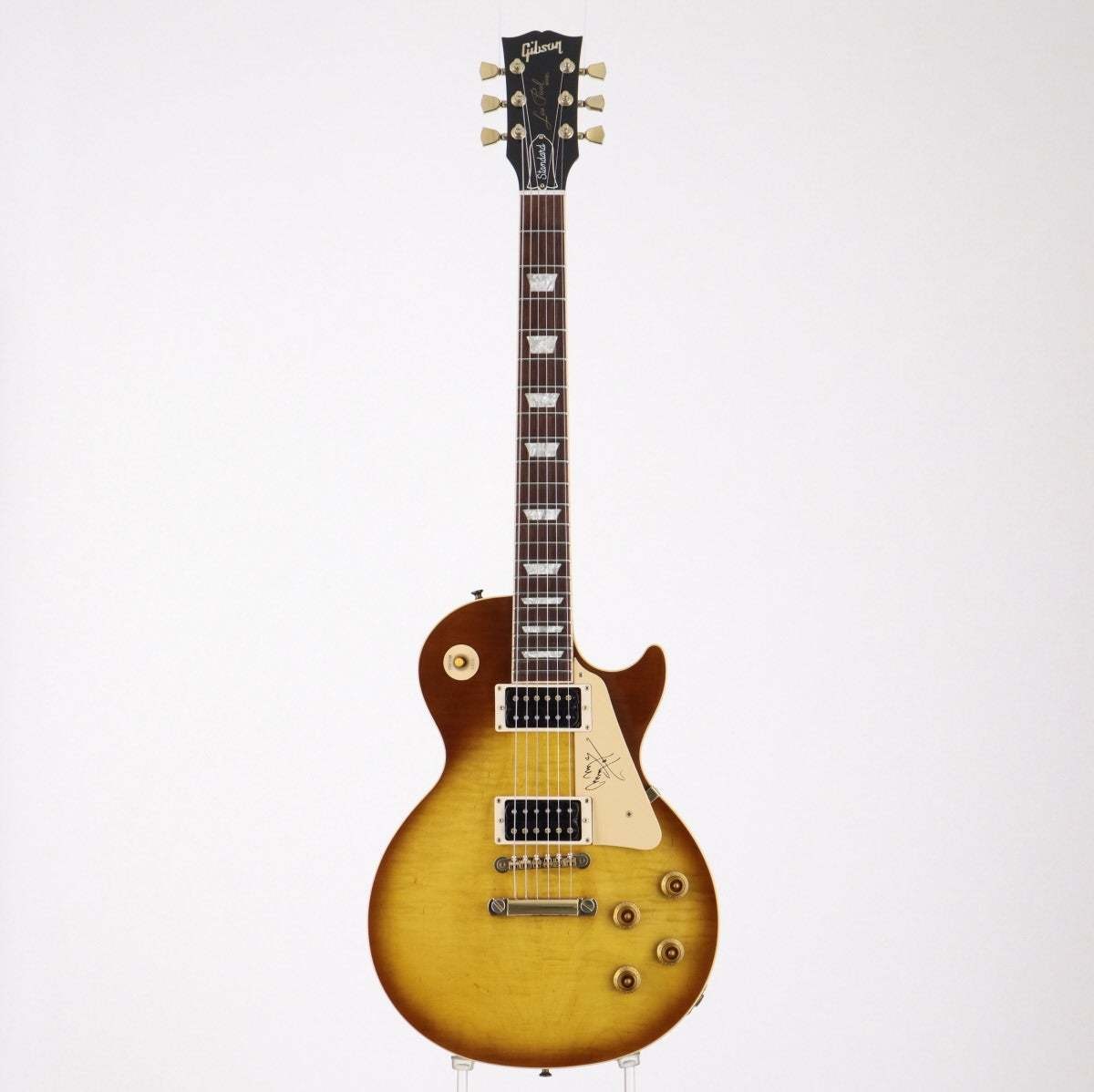 Gibson Jimmy Page Signature LES Paul Standard Light Honeyburst Used [AUTH]