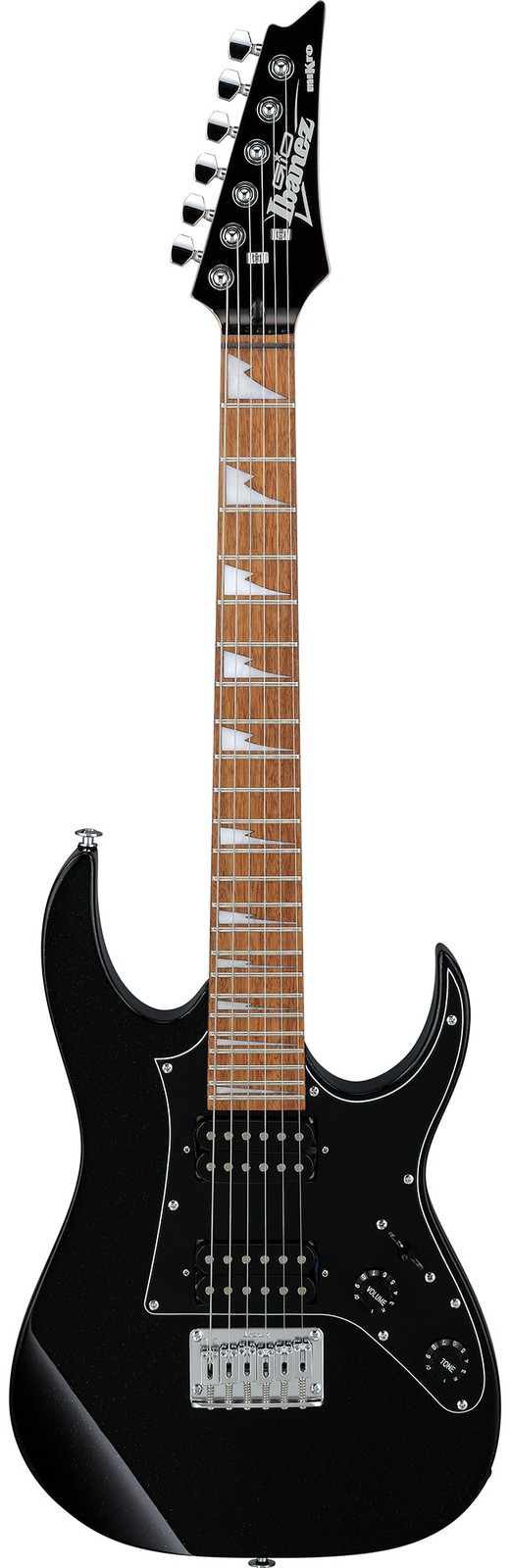 Ibanez GRGM21 RG Gio miKro Short-Scale Electric Guitar – Black Night
