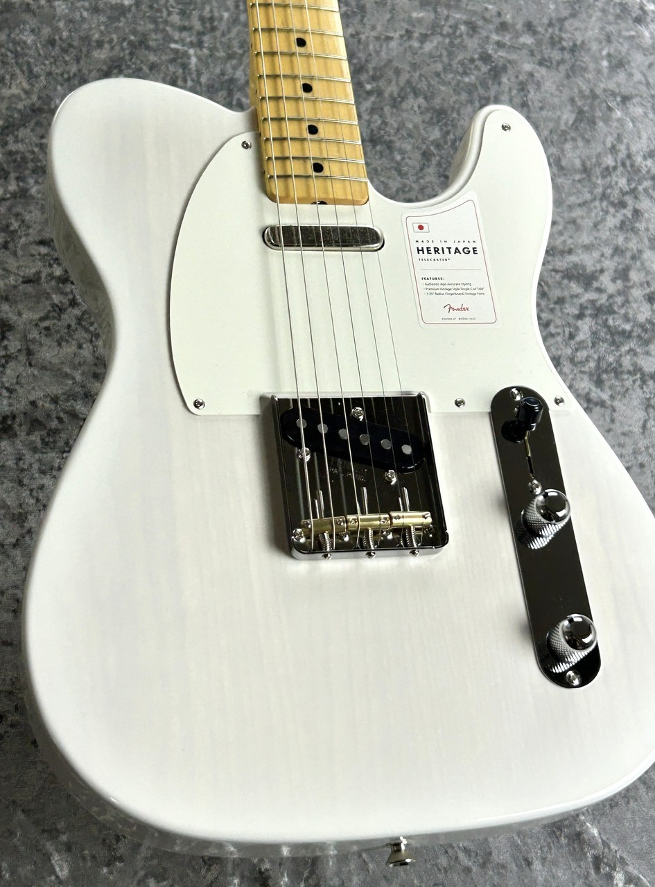 Fender Made in Japan Heritage 50s Telecaster -White Blonde- #JD26002095 3.95kg