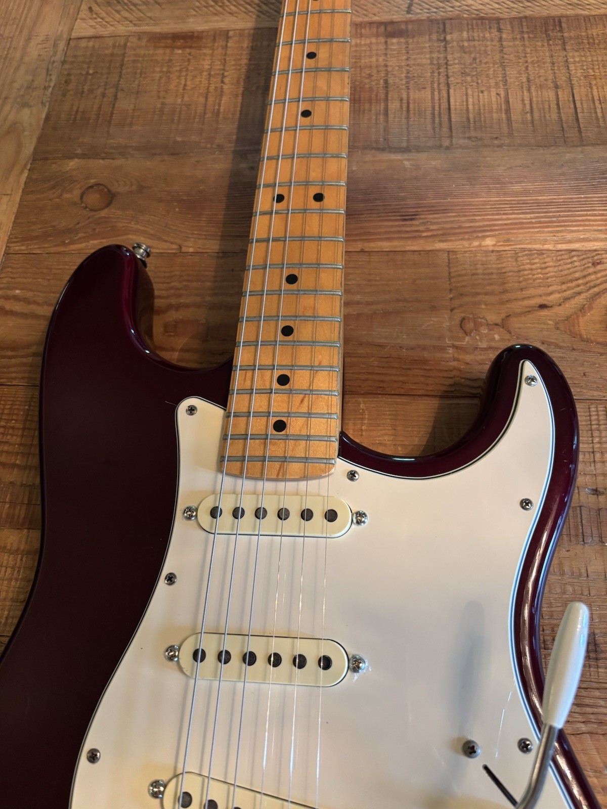 1989 American Standard Fender Strat Midnight Wine