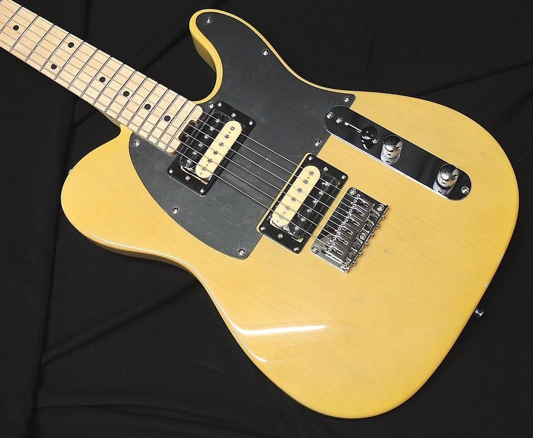SCHECTER LINE OL-TE-2H-FXD Butterscotch Telecaster Type Guitar with Gig Bag
