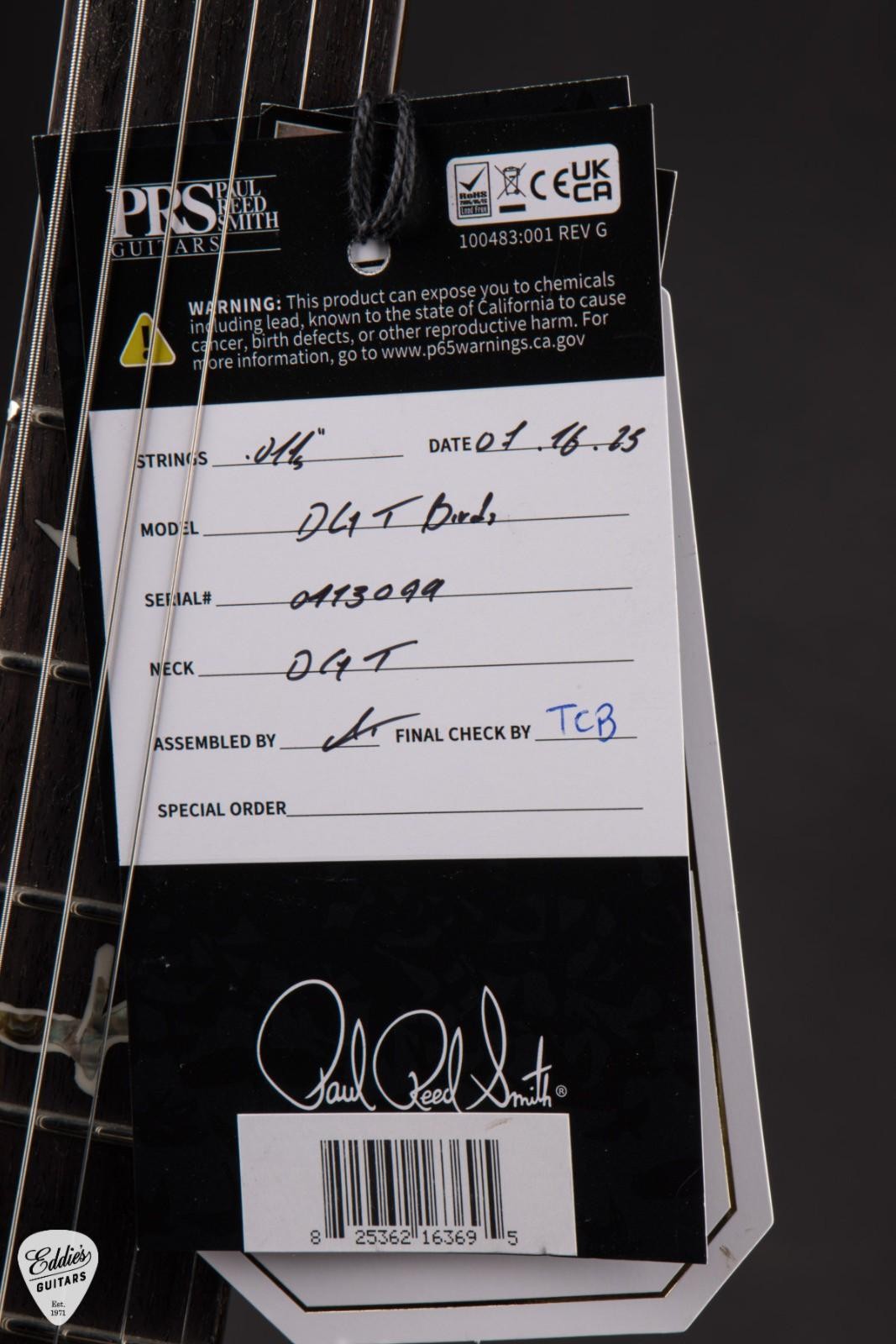 PRS DGT – Dark Cherry Sunburst
