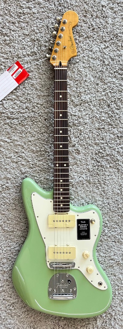 Fender Player II Jazzmaster Electric Guitar, Rosewood Fingerboard, Birch Green