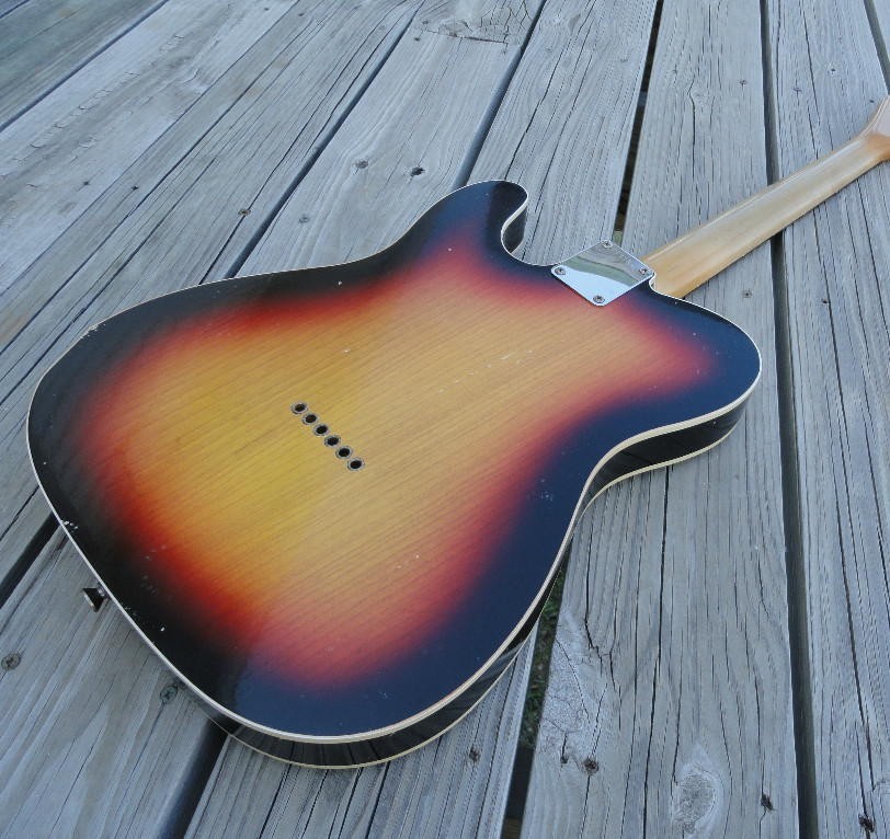 MJT Official Custom Order Aged Bound Ash Body USACG Neck & Hardware Mark Jenny