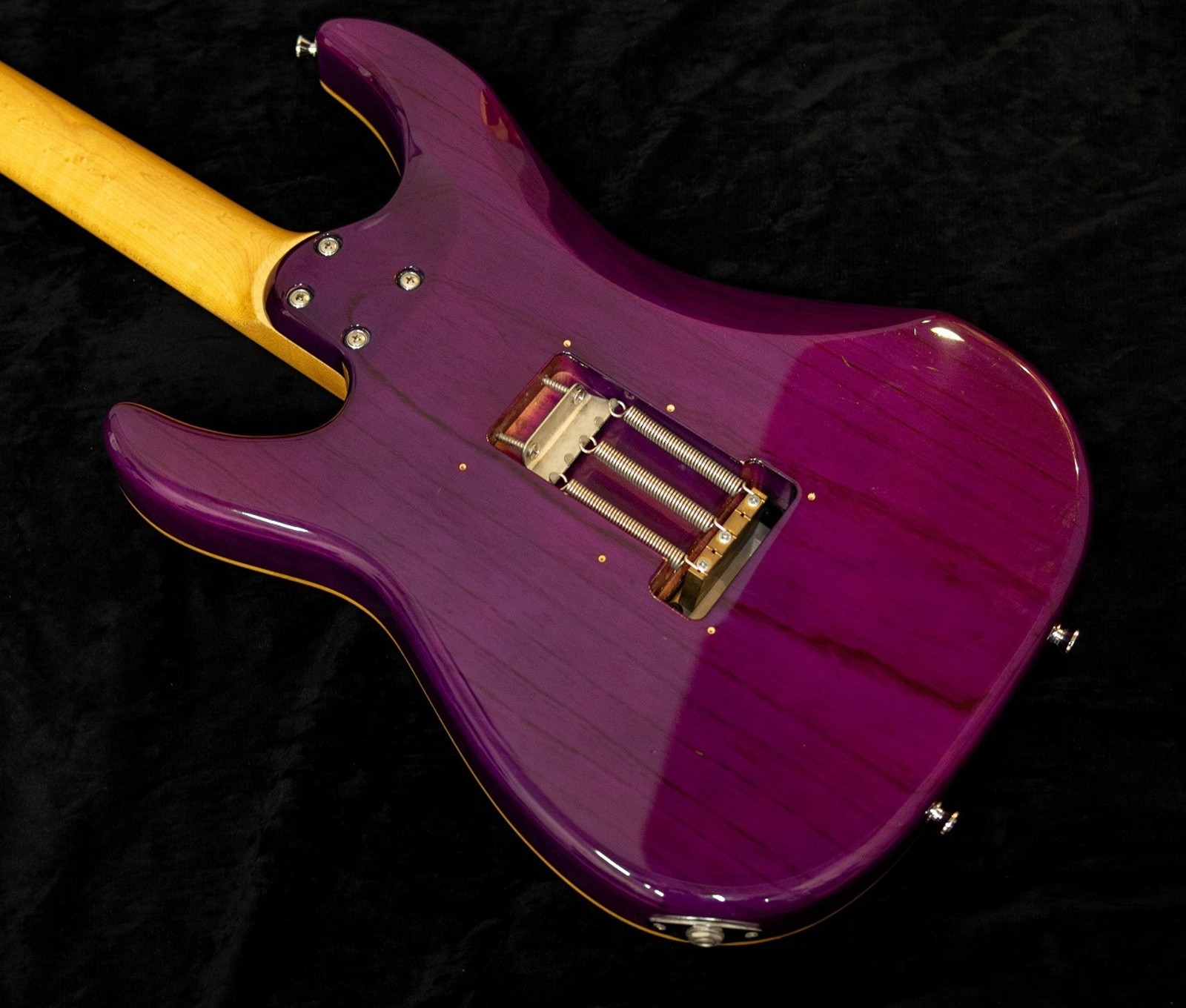 Schecter SD-2-24-AS PUR See-thru Purple Used 2010 Maple Fingerboard w/Soft Case