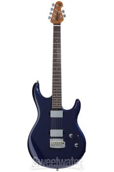 Ernie Ball Music Man Luke 4 HH Electric Guitar – Butane Blue with Rosewood