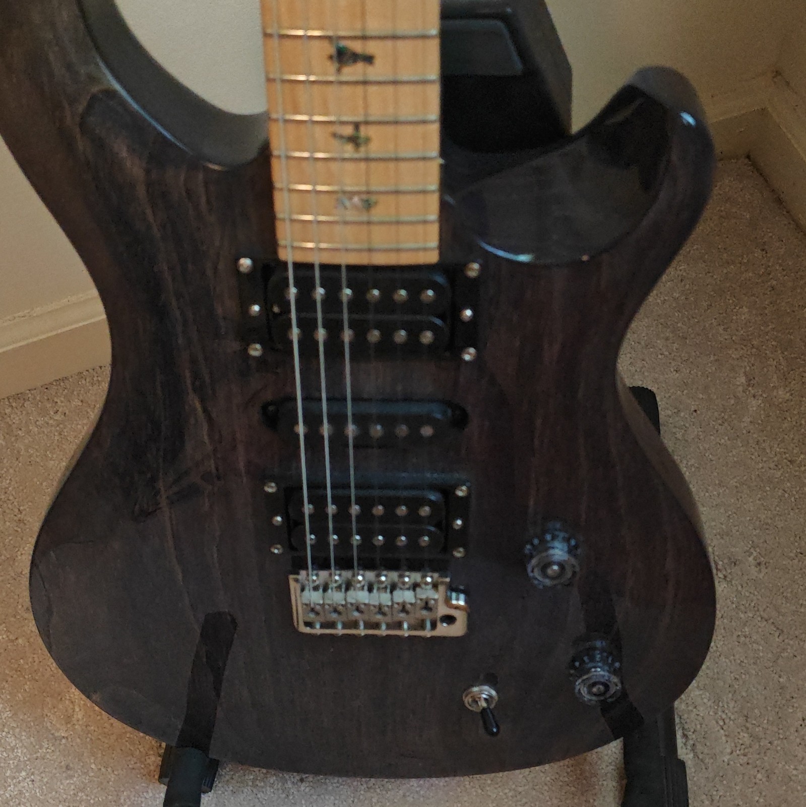 PRS SE Swamp Ash Special Charcoal 6-String Electric Guitar