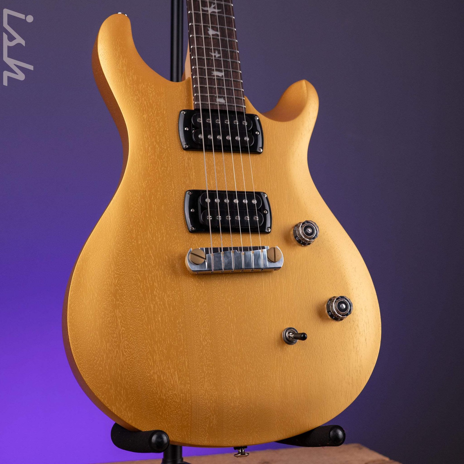 PRS SE CE 24 Standard Stoptail Satin Metallic Gold