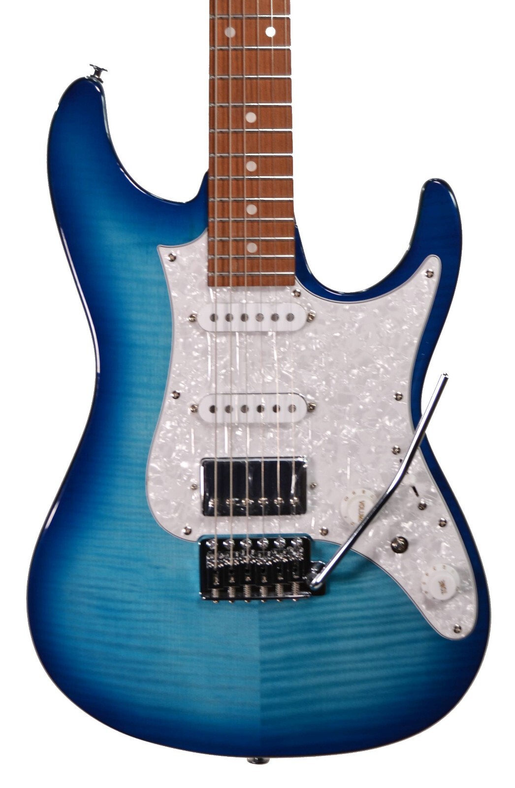 Ibanez – AZ22S1F-TXB Electric Guitar – Transparent Turquoise Burst
