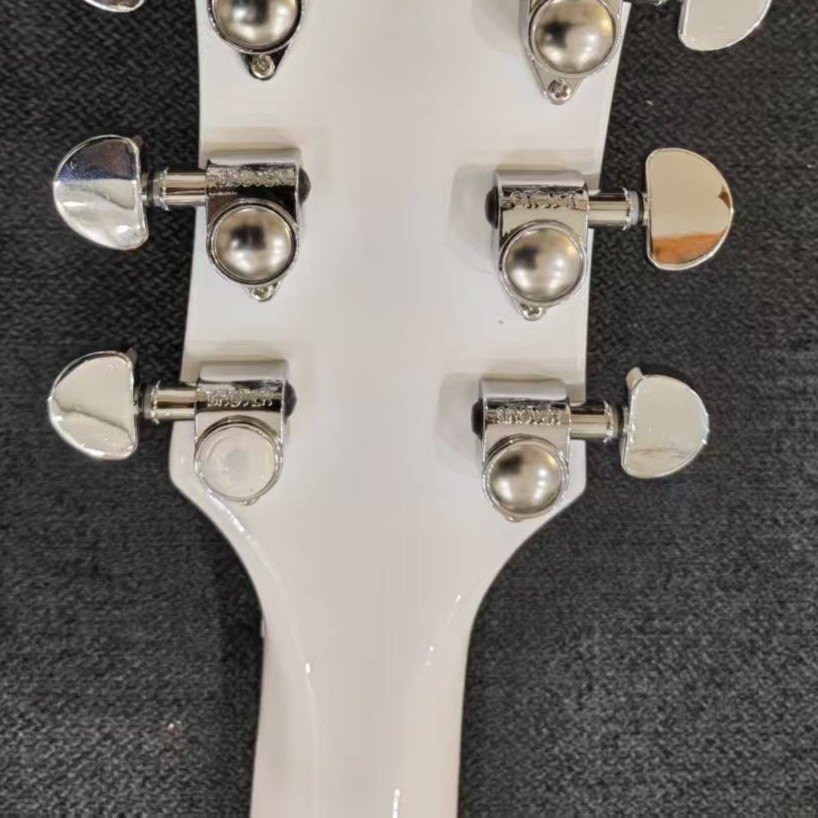 335-style Semi-hollow Alpine White Jazz Electric Guitar Chrome Hardware Ship US