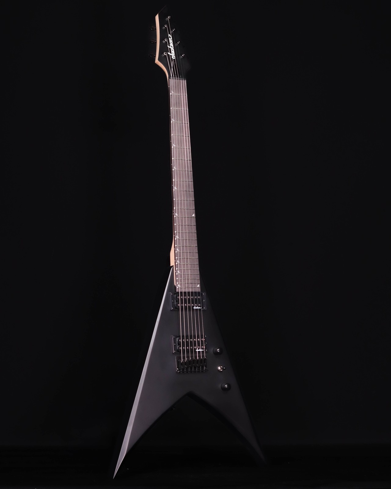 Jackson JS Series King V JS22-7 KV HT, Amaranth FB, Satin Black