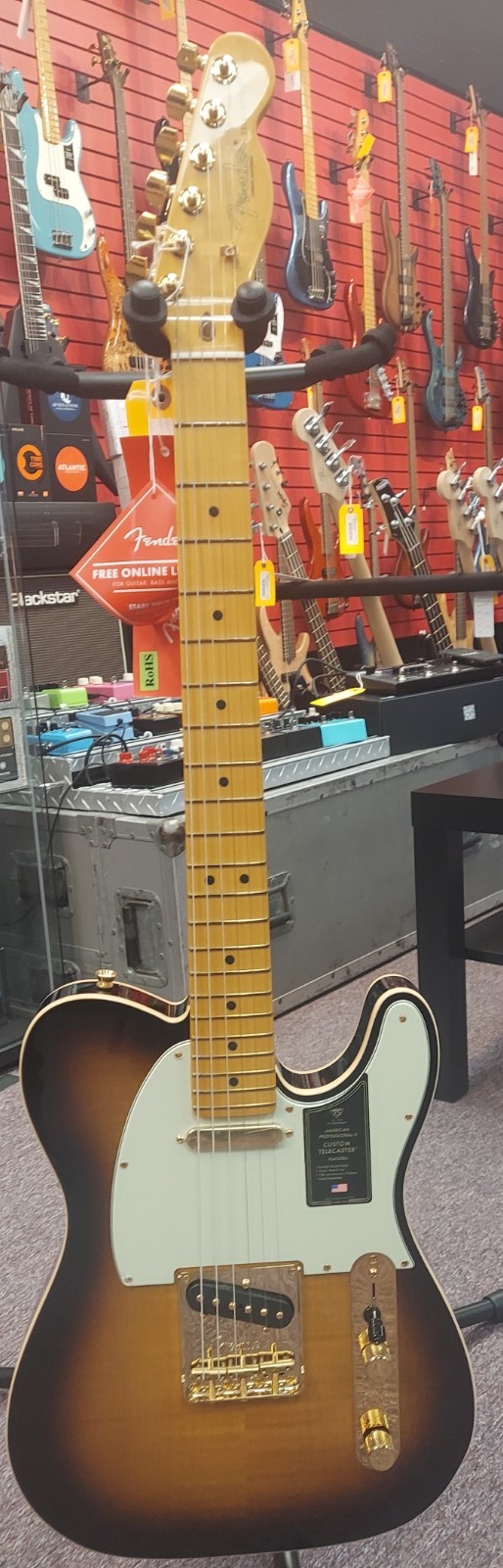 Fender 75th Anniversary American Professional II Custom Telecaster Guitar Burst