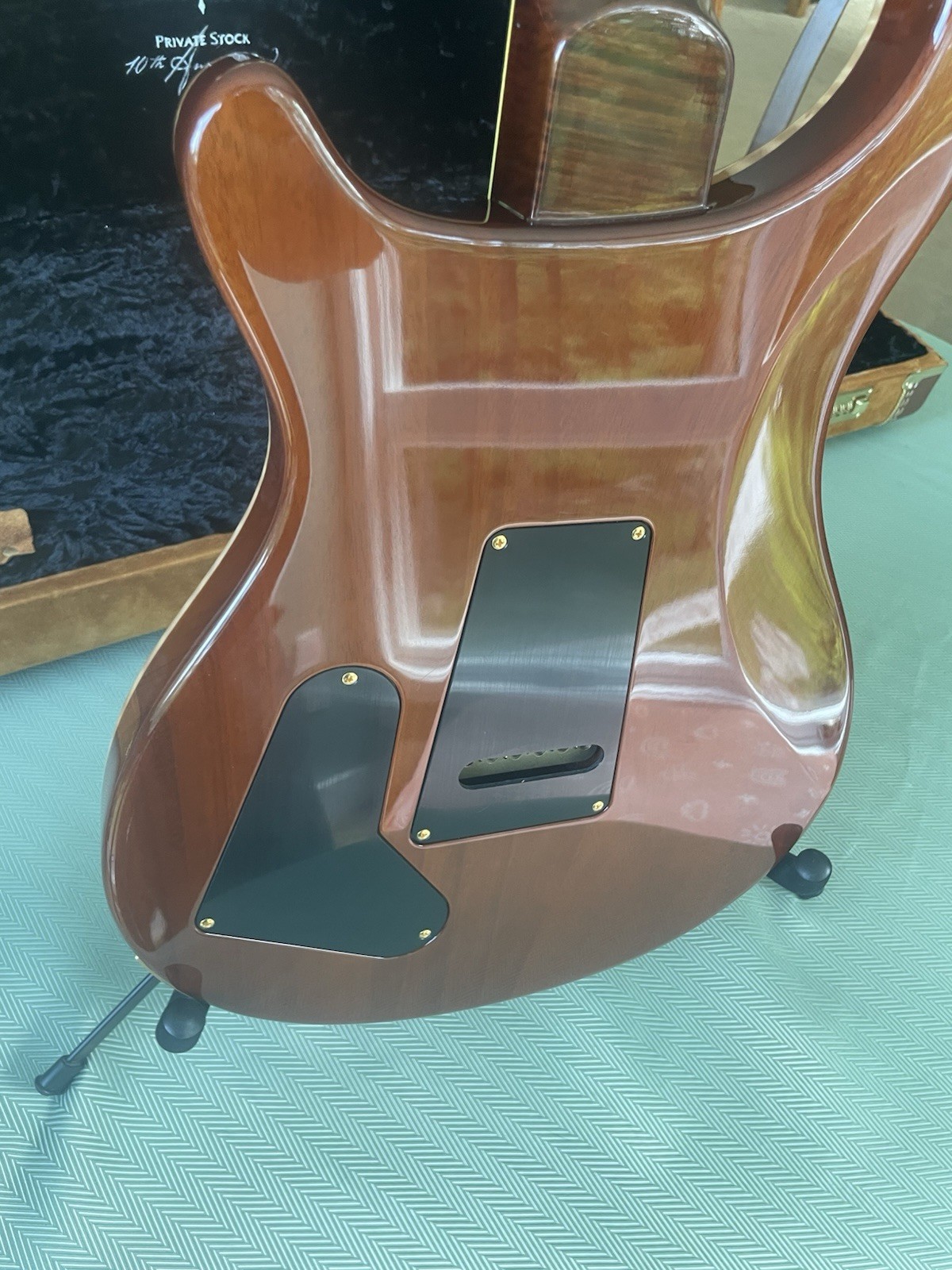 PRS 10th Anniversary Private Stock Amber Burst Custom Joe Knaggs One Piece Maple