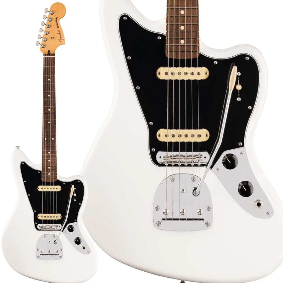 Fender Fender Player II Jaguar Polar White Electric Guitar Jaguar