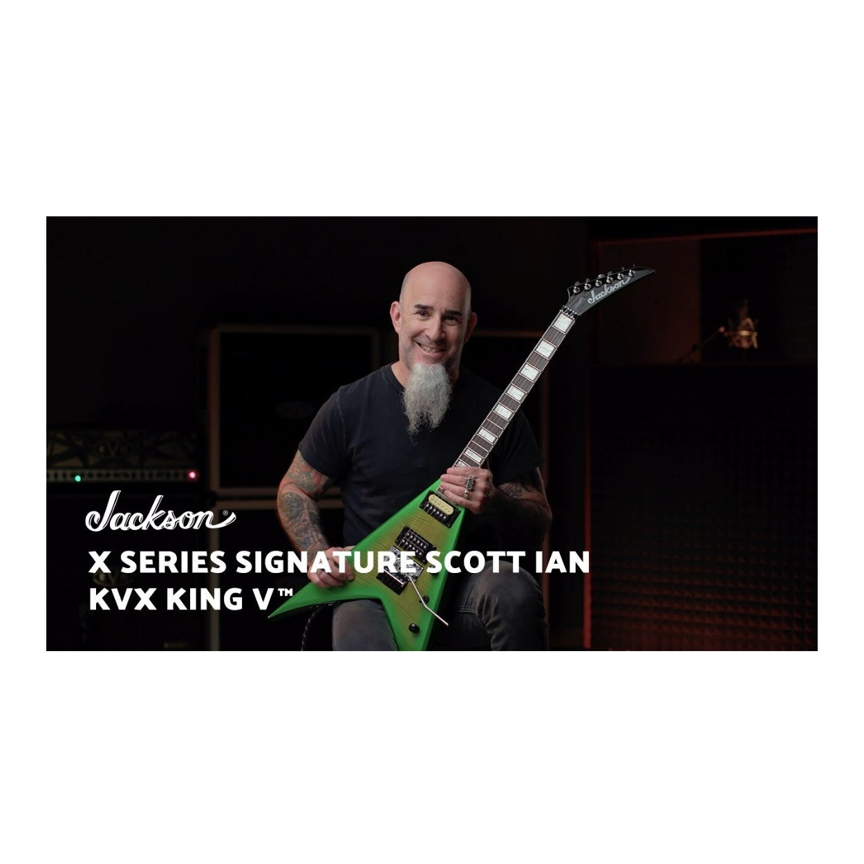 Jackson X Series Signature Scott Ian King V 6 String Electric Guitar Baldini