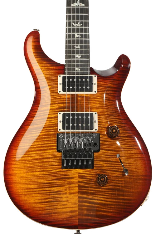 PRS Custom 24 “Floyd” 10-Top Electric Guitar – Dark Cherry Sunburst