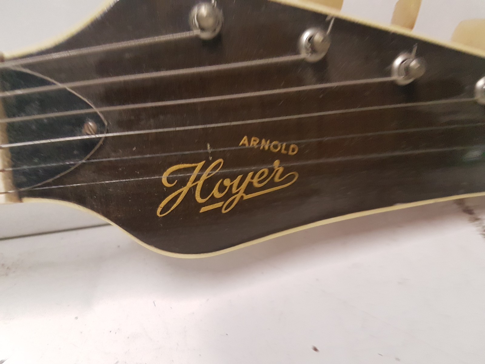 1962 HOYER ELECTRIC GUITAR – FIRST MODEL EVER MADE
